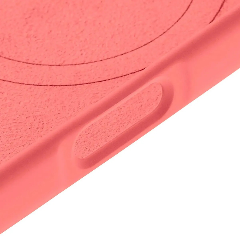 Чехол защитный uBear Touch Mag Case iPhone 16 Pro Max, софт-тач, коралловый